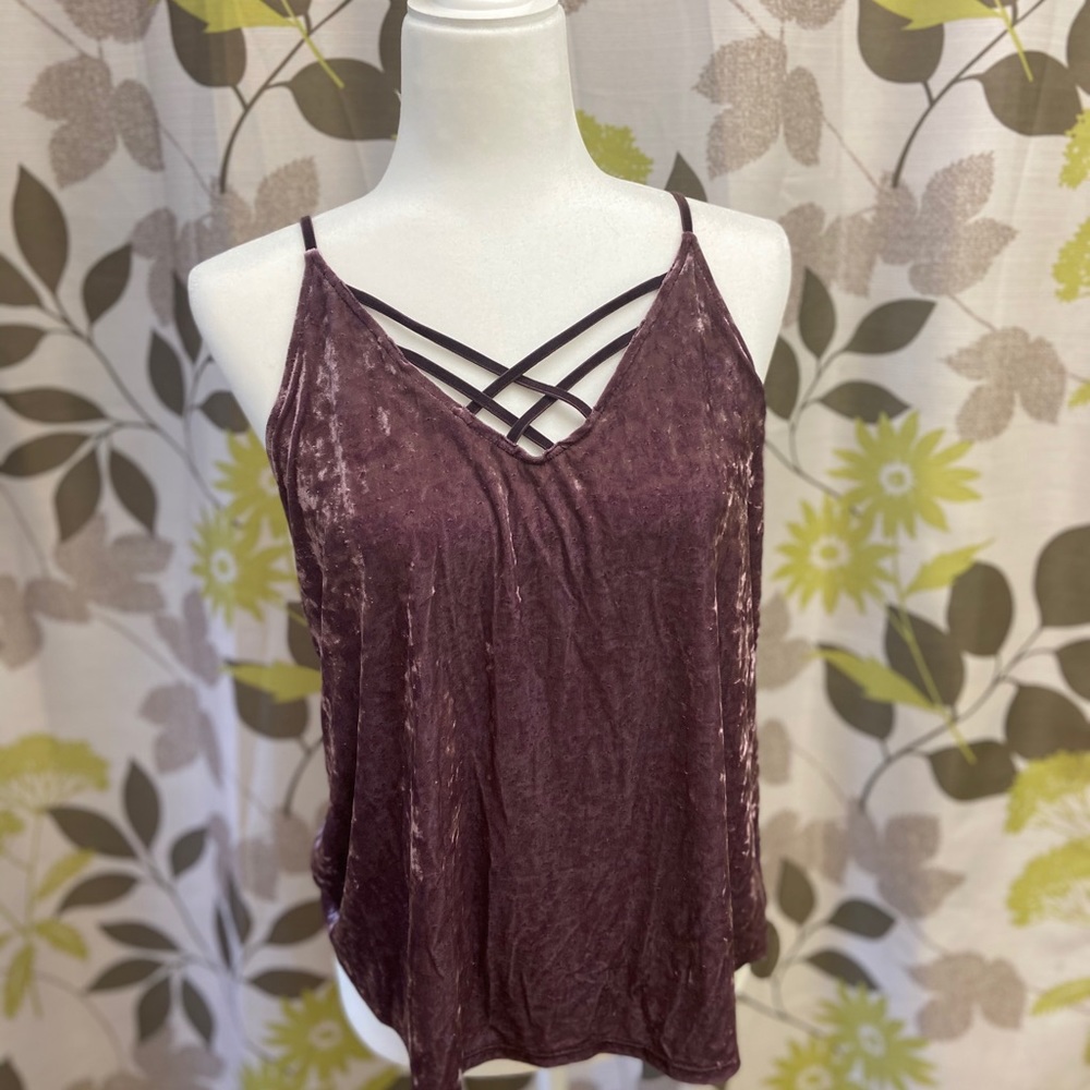 American Eagle Outfitters Velvet Tank